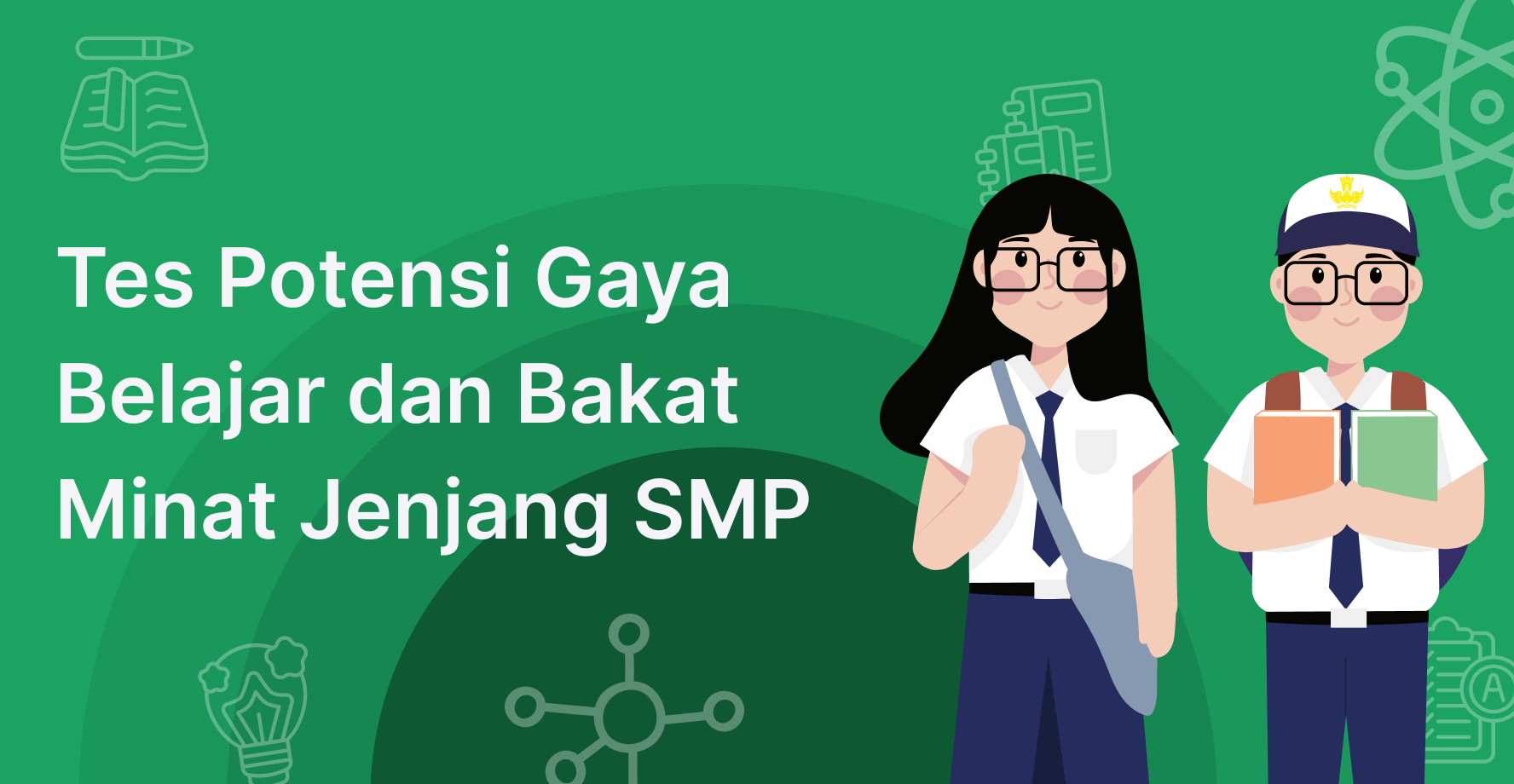 Banner Tes Potensi Gaya Belajar dan Bakat Minat Jenjang SMP