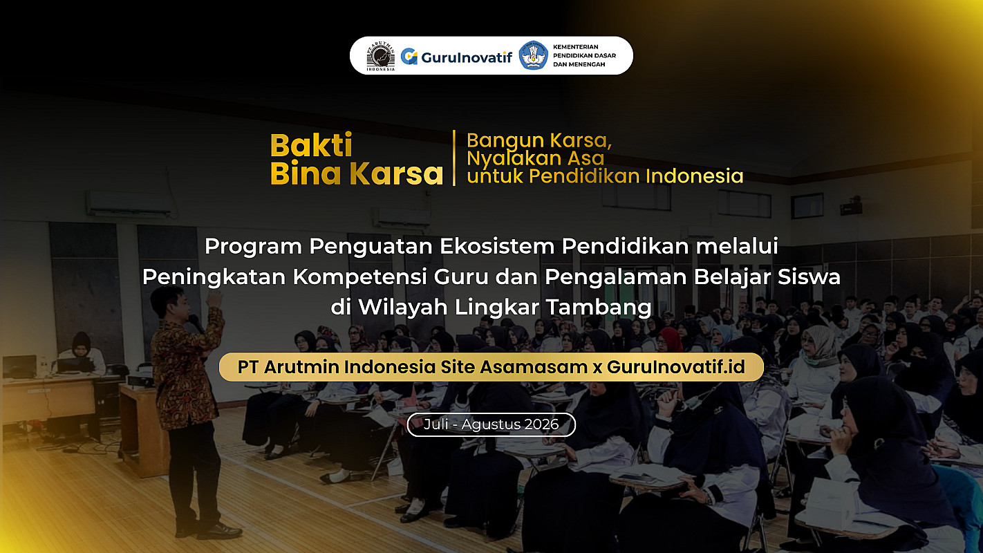 Pendampingan Guru di Sekolah Wilayah Lingkar Tambang