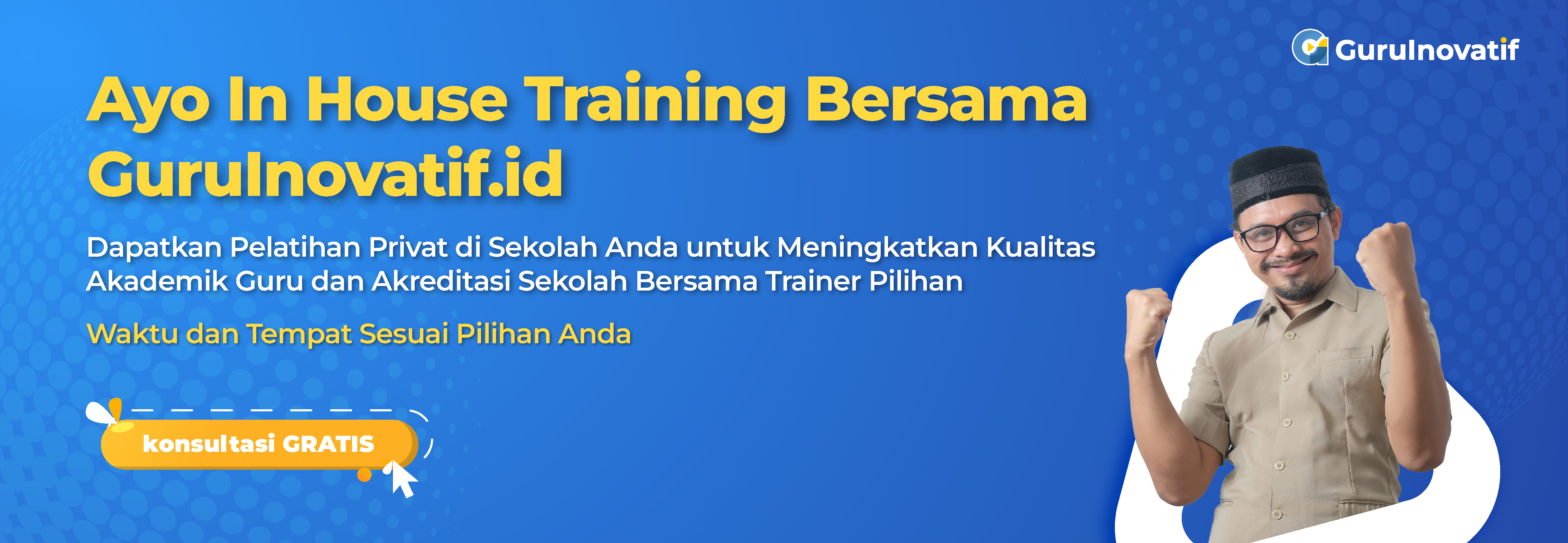 Pelatihan privat di sekolah untuk meningkatkan kualitas guru dan akreditasi sekolah