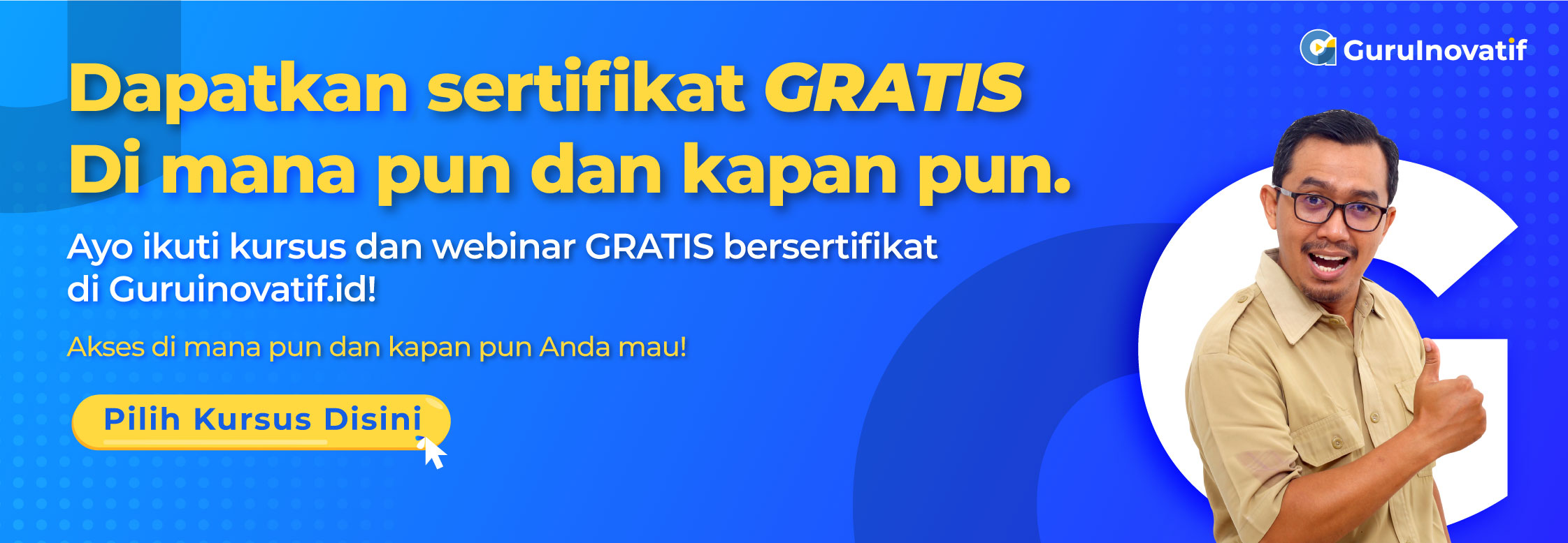 Sertifikat Gratis Online Course Webinar Gratis Bersertifikat Akses Kursus Gratis