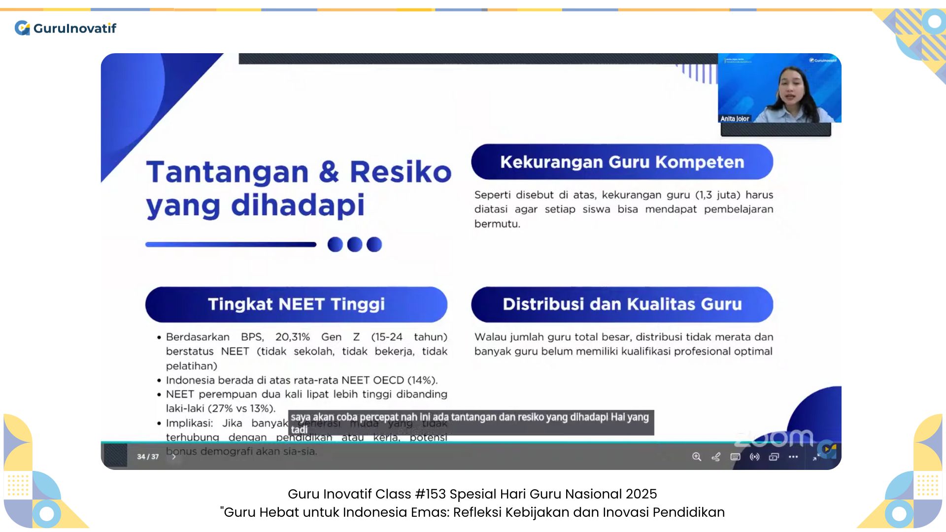 GI Class #153 Spesial Hari Guru Nasional 2025 | Guru Hebat untuk Indonesia Emas: Refleksi Kebijakan dan Inovasi Pendidikan