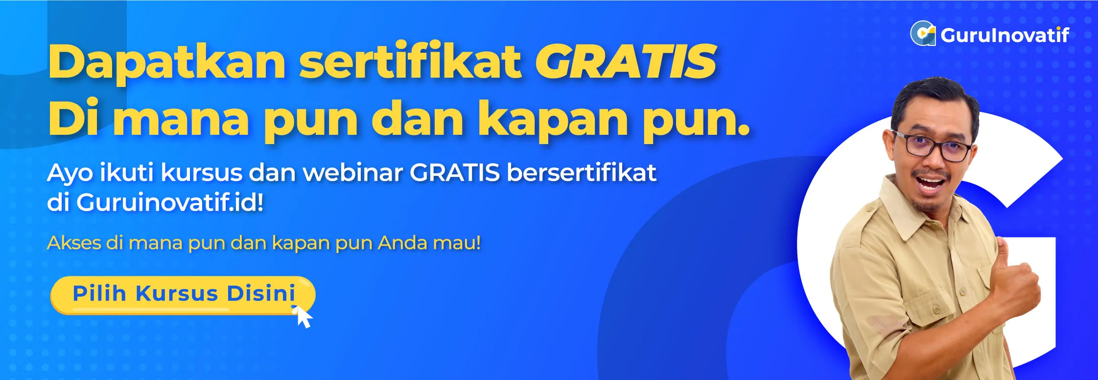 Kursus Online GuruInovasi.id Sertifikat guru