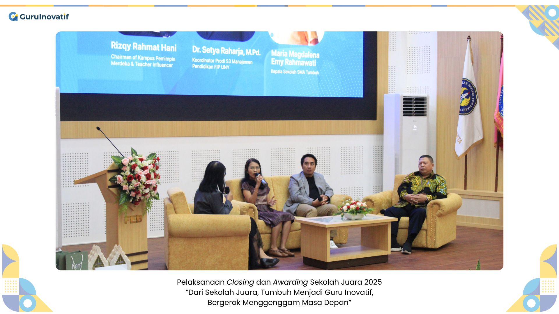 Mendorong Masa Depan Pendidikan, GuruInovatif.id Gagas Transformasi Sekolah Menjadi Pusat Pembelajaran yang Unggul, Inovatif, dan Berdaya Saing Melalui Program Sekolah Juara