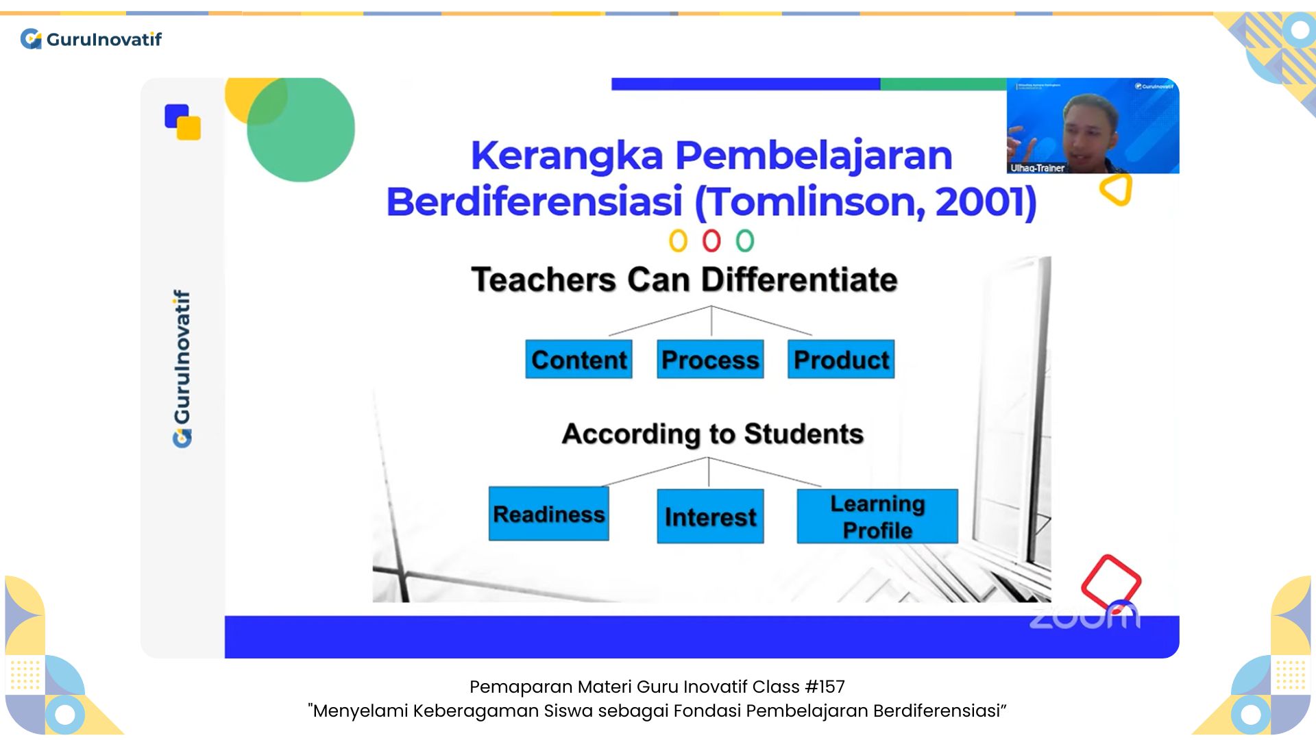 GI Class #157 | Menyelami Keberagaman Siswa sebagai Fondasi Pembelajaran Berdiferensiasi