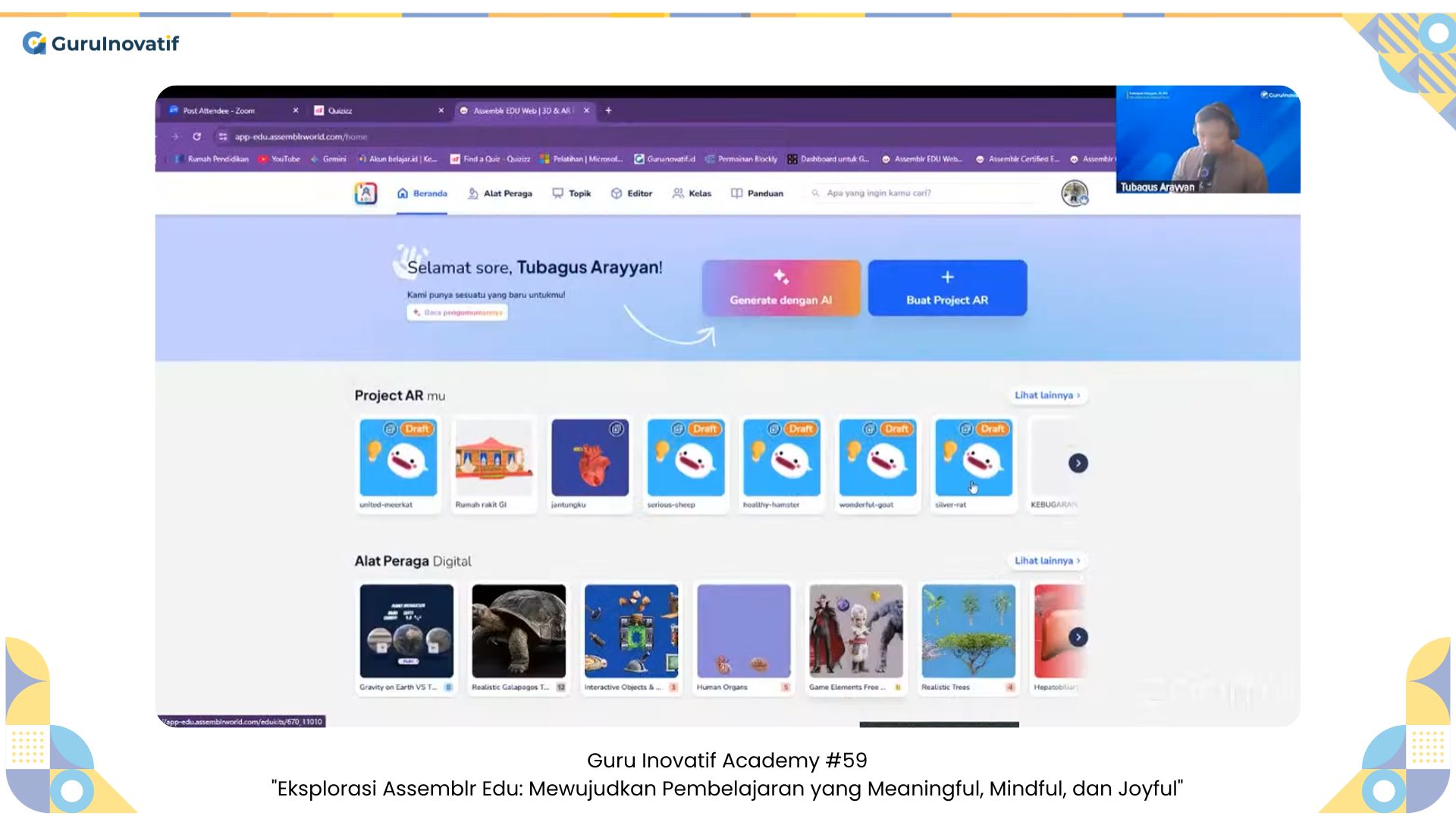 GI Academy #59 | Eksplorasi Assemblr Edu: Mewujudkan Pembelajaran yang Meaningful, Mindful, dan Joyful